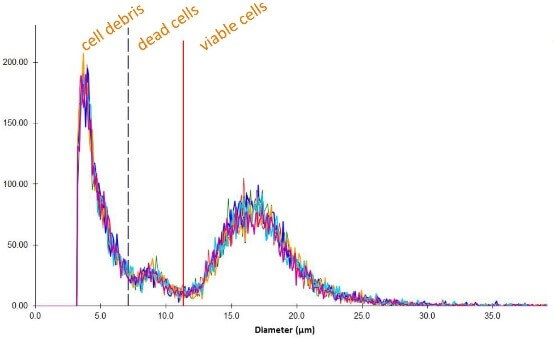 CASY 測定結果　ケラチノサイト　再現性